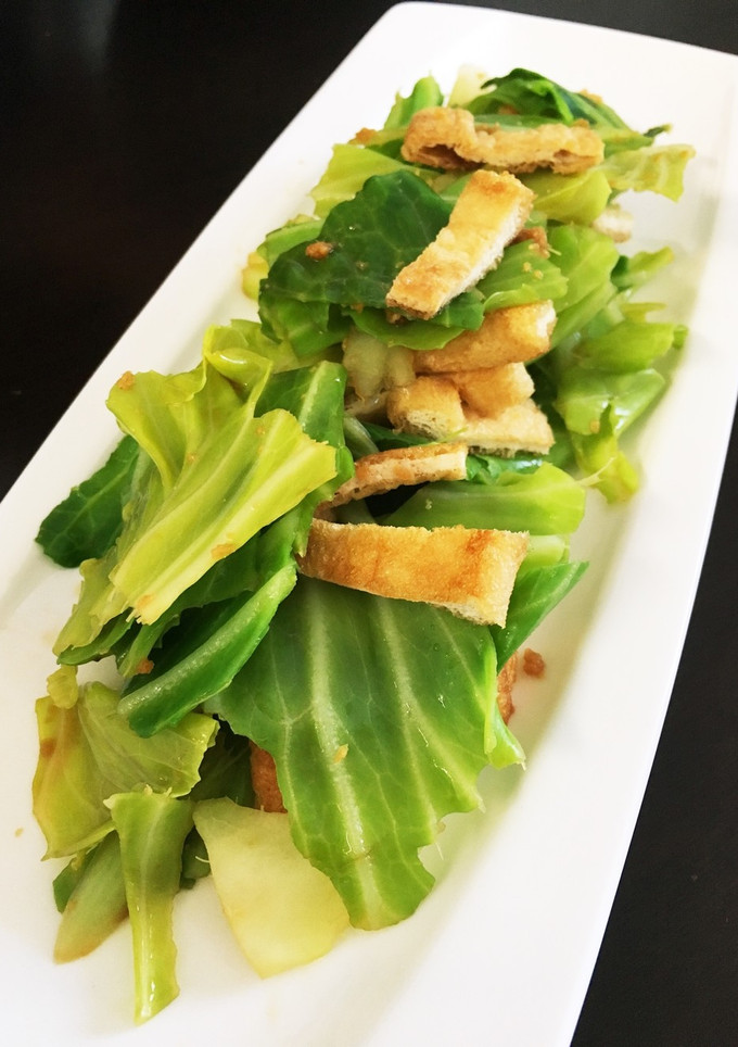 簡単副菜☆キャベツと油揚げのしょうが醤油-レシピのメイン写真