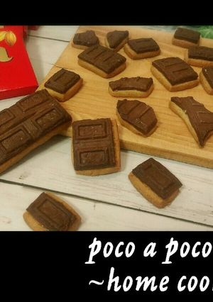 型不要！焼きチョコクッキー(フードプロ)-レシピのメイン写真