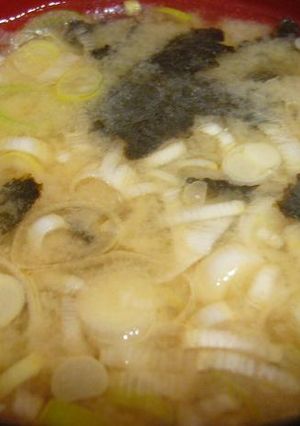 ごま香る、海苔ねぎ汁-レシピのメイン写真