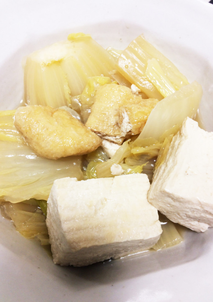 白菜とお揚げのあっさり煮-レシピのメイン写真