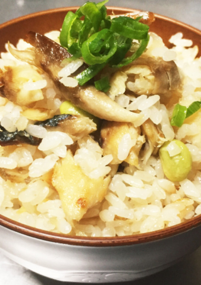 鯖と枝豆の炊き込みご飯-レシピのメイン写真