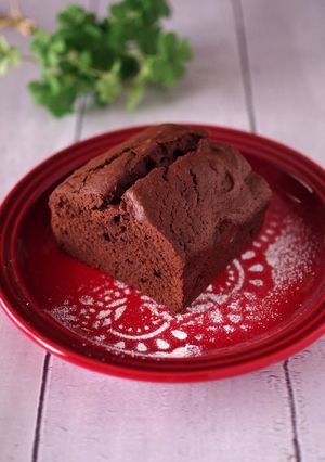 チョコの本格パウンドケーキ☆バレンタイン-レシピのメイン写真