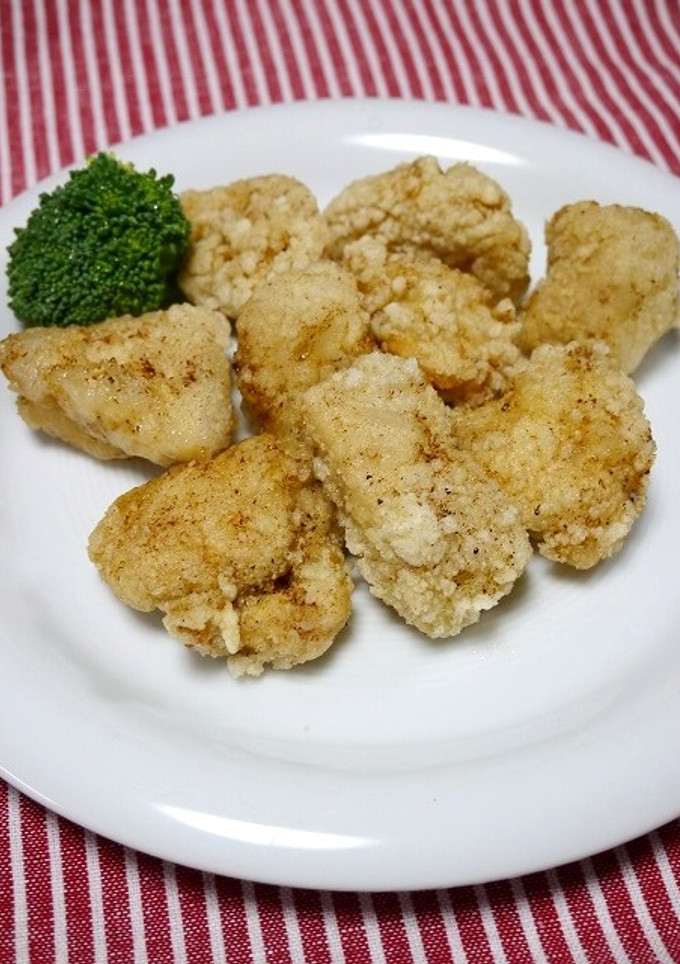 だれでも簡単！ふわふわムネ肉の塩唐揚げ-レシピのメイン写真
