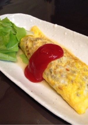 簡単おいしい♪我が家のお惣菜オムレツ♪-レシピのメイン写真