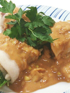 レンジで簡単♪もやしと水菜の豚肉巻き-レシピのメイン写真