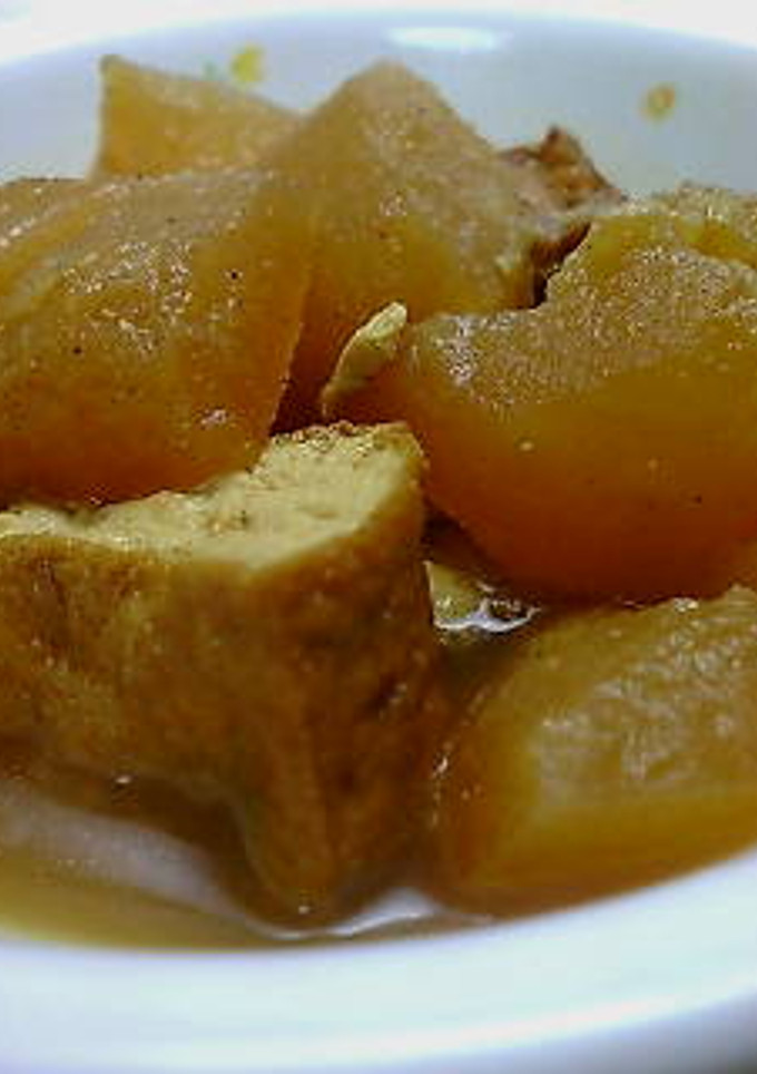 冬瓜と厚揚げのカレー煮-レシピのメイン写真