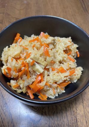 うまうま人参ご飯-レシピのメイン写真