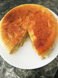 炊飯器でごろごろ林檎ホットケーキ-レシピのメイン写真