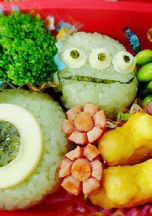 簡単☆ツムツムキャラ弁-レシピのメイン写真