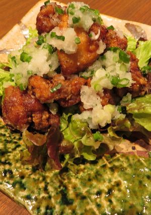 鶏の竜田揚げ 葱みぞれ和え-レシピのメイン写真