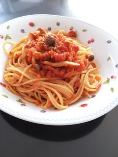 簡単★ツナとトマト缶のうまうまパスタ-レシピのメイン写真