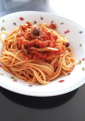 簡単★ツナとトマト缶のうまうまパスタ-レシピのメイン写真