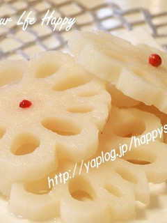 おせち☆はちみつレモンde酢レンコン-レシピのメイン写真