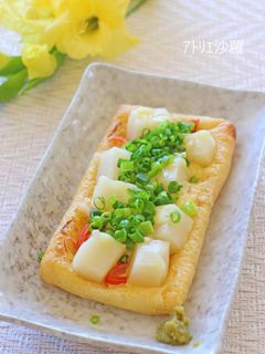 油揚げ&お餅✿和風ピザ✿-レシピのメイン写真