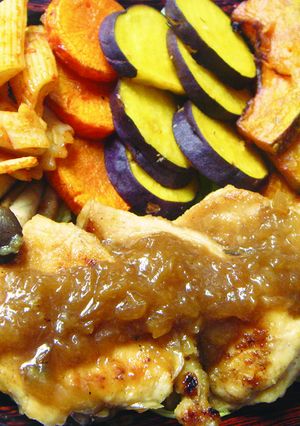 ボリュームも安さも♪鶏ムネ肉ステーキ-レシピのメイン写真
