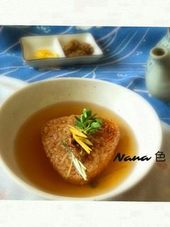焼おにぎり茶漬け-レシピのメイン写真