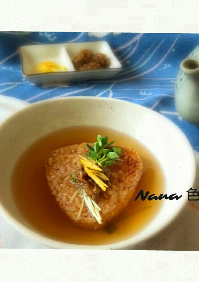焼おにぎり茶漬け-レシピのメイン写真