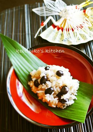 塩麹de黒豆の炊き込みご飯-レシピのメイン写真