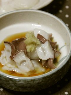 生タコの皮で☆タコのポン酢和え-レシピのメイン写真