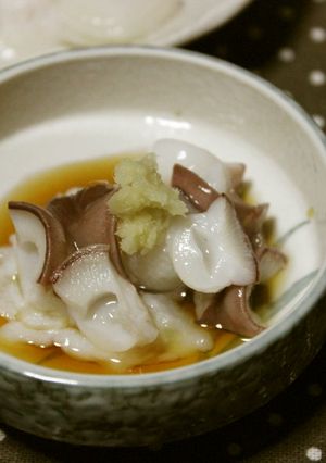 生タコの皮で☆タコのポン酢和え-レシピのメイン写真