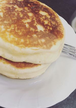 おもちパンケーキ-レシピのメイン写真