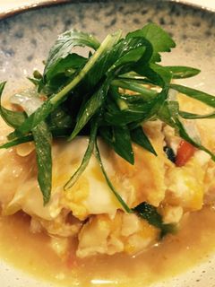 鶏胸肉と豆腐の玉子とじ-レシピのメイン写真