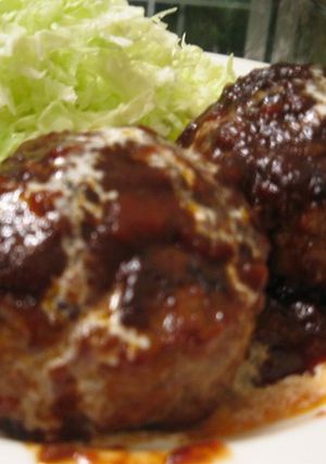 肉汁が溢れる♪ハンバーグ-レシピのメイン写真