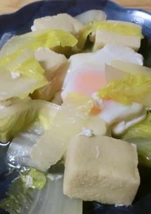 白菜と高野豆腐のコンソメ煮込み-レシピのメイン写真