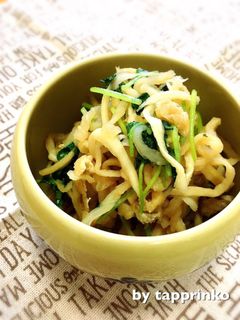 作り置き☆常備菜切干し大根と三葉の炒め煮-レシピのメイン写真