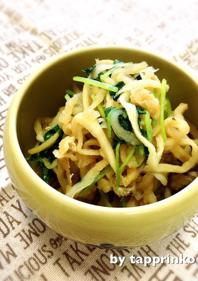 作り置き☆常備菜切干し大根と三葉の炒め煮-レシピのメイン写真