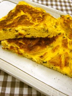 高菜とちりめんとチーズのオムレツ-レシピのメイン写真