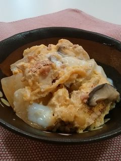 豆腐と大根あっさり卵とじ煮-レシピのメイン写真