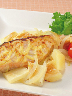 鮭とポテトのマヨネーズ焼き-レシピのメイン写真