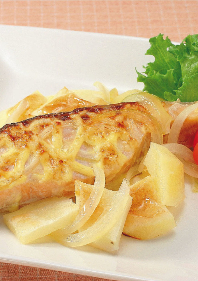 鮭とポテトのマヨネーズ焼き-レシピのメイン写真