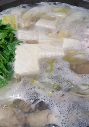 牡蠣鍋-レシピのメイン写真