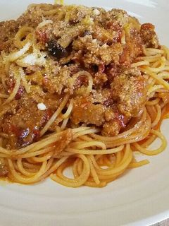 ★煮込みハンバーグのアレンジパスタ★-レシピのメイン写真