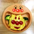 野菜たっぷりアンパンマンオムライス☆