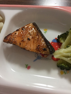 離乳食☆後期 鮭のマヨネーズ焼き-レシピのメイン写真