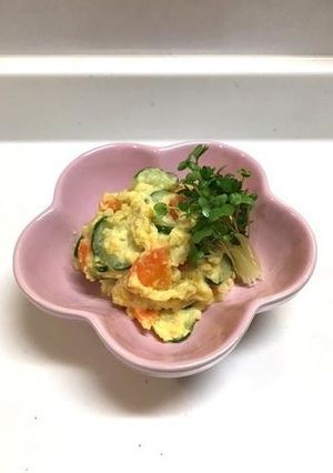 ポテトサラダ♡カレー風味-レシピのメイン写真