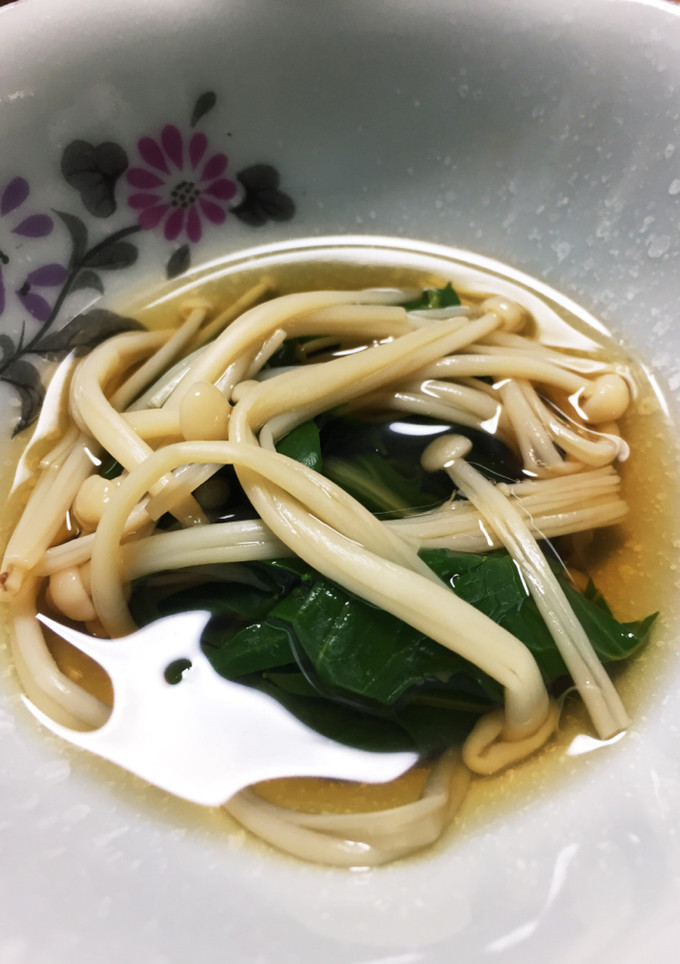 エノキと水菜のお浸し-レシピのメイン写真