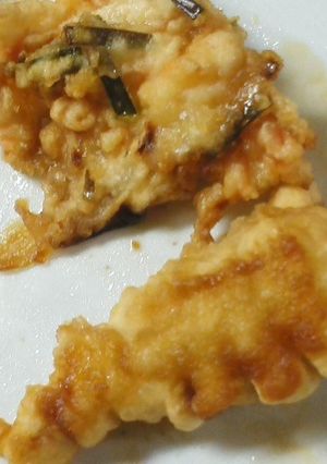 残った天ぷら（甘辛煮)電子レンジ-レシピのメイン写真