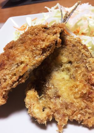 〜ラクチン手開き〜豪快イワシフライ-レシピのメイン写真
