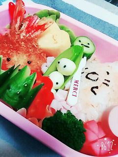 すみっコぐらし弁当-レシピのメイン写真