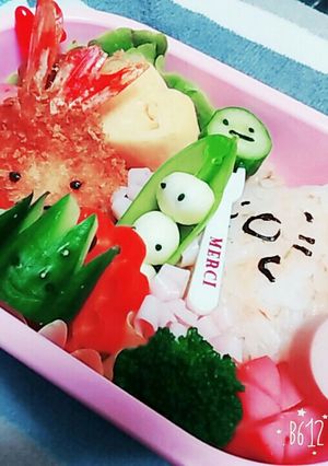 すみっコぐらし弁当-レシピのメイン写真