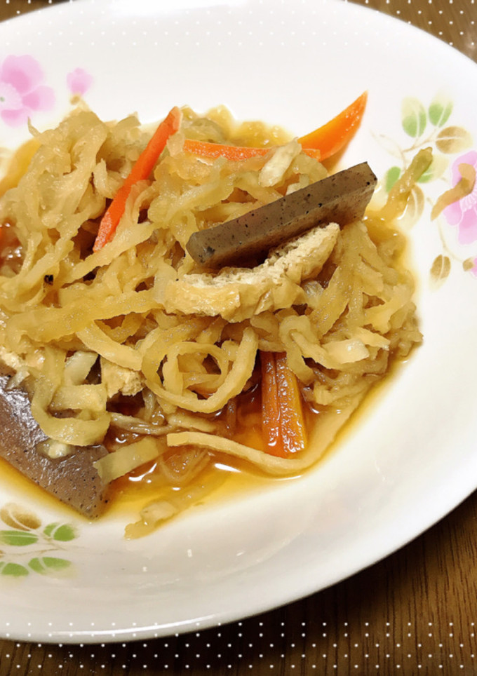 簡単！切り干し大根の煮物♡-レシピのメイン写真
