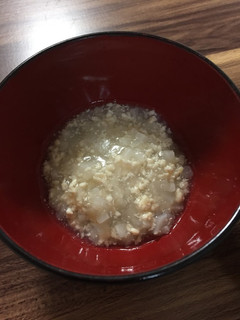離乳食☆後期 かぶのそぼろ煮-レシピのメイン写真