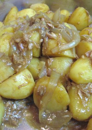 ツナで肉じゃが・・・もりもりカレー味-レシピのメイン写真