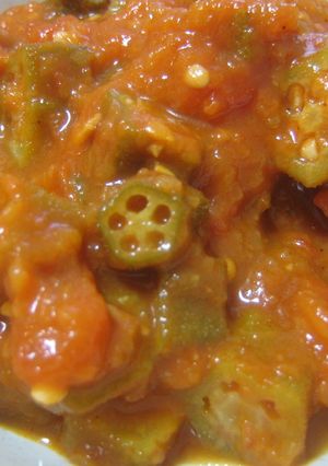 オクラのトマト煮～オクラガンボ風-レシピのメイン写真