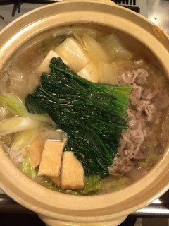うま〜い♪ホカホカほうれん草鍋-レシピのメイン写真