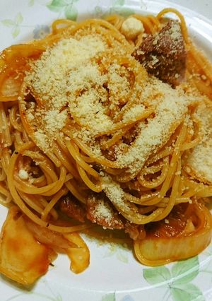 懐かしのナポリタン-レシピのメイン写真